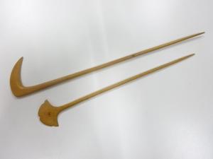 アンティーク　本つげ　髪結い2本セット